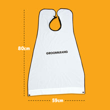 Load image into Gallery viewer, Groomarang Beard Catcher Beard Cape - Trim Your Beard, Not Your Time!