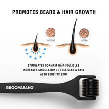 Load image into Gallery viewer, Groomarang &#39;Rock n Roll&#39; Beard and Hair Growth Roller - 0.5mm