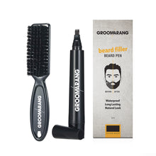 Load image into Gallery viewer, Groomarang ‘Beard Filler’ Beard Pen and Brush – Perfect for Patchy Beards and Adding Depth