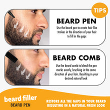 Load image into Gallery viewer, Groomarang ‘Beard Filler’ Beard Pen and Brush – Perfect for Patchy Beards and Adding Depth