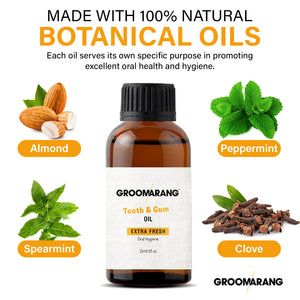 Groomarang Tooth & Gum Oil 15ml - Extra Fresh