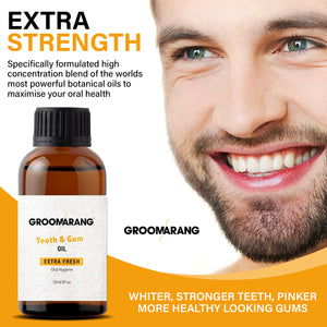 Groomarang Tooth & Gum Oil 15ml - Extra Fresh