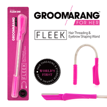 Load image into Gallery viewer, Groomarang For Her - Fleek The World's First Hair Threading &amp; Eyebrow Shaping Wand!