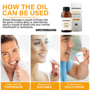 Groomarang Tooth & Gum Oil 15ml - Extra Fresh