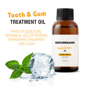Groomarang Tooth & Gum Oil 15ml - Extra Fresh