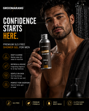 Load image into Gallery viewer, Groomarang Men’s Shower Gel – 100ml | Premium Refreshing Body Wash