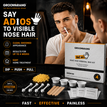 Load image into Gallery viewer, Groomarang Adios Nose Hair Removal Wax Kit