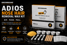 Load image into Gallery viewer, Groomarang Adios Nose Hair Removal Wax Kit