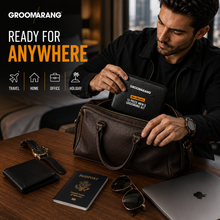 Load image into Gallery viewer, Groomarang 'The Ultimate' 15 Piece Mens Grooming Manicure &amp; Pedicure Kit