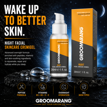 Load image into Gallery viewer, Groomarang Premium Facial Skincare Cremigel 30ml - Night Use