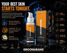 Load image into Gallery viewer, Groomarang Premium Facial Skincare Cremigel 30ml - Night Use