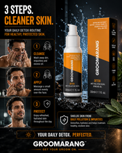 Load image into Gallery viewer, Groomarang Premium Facial Skincare - Anti Pollution Detox Gel 30ml