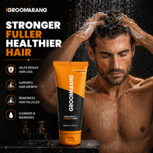 Load image into Gallery viewer, Groomarang Power of Man 3 in 1 'Performance' Hair Loss Shampoo - 200ml