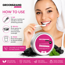 Load image into Gallery viewer, Groomarang For Her - Charcoal Teeth Whitening Powder 50g