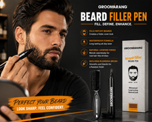 Load image into Gallery viewer, Groomarang ‘Beard Filler’ Beard Pen and Brush – Perfect for Patchy Beards and Adding Depth