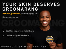 Load image into Gallery viewer, The Groomarang Moisturising Protective Shave Cream (100ml Tub) - A Little Goes A Loooong Way!&nbsp;