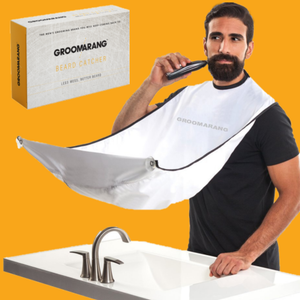Groomarang Beard Catcher Beard Cape - Trim Your Beard, Not Your Time!