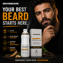 Load image into Gallery viewer, Groomarang Natural Beard Growth Spray - Fuller, Thicker, Darker Beard in No Time!