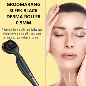Groomarang 'Rock n Roll' Beard and Hair Growth Derma Roller - 0.5mm - Unisex
