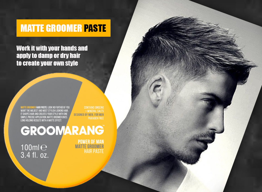 Groomarang Power of Man Matte Groomer Hair Paste 100ml