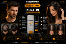 Load image into Gallery viewer, Groomarang Duck &amp; Cover Professional Keratin Hair Building Fibres 28g - Free Delivery