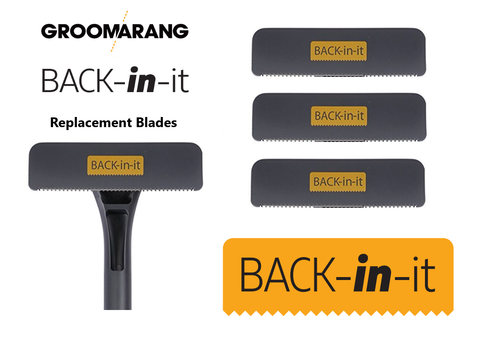 Groomarang Back-In-It Replacement Blades