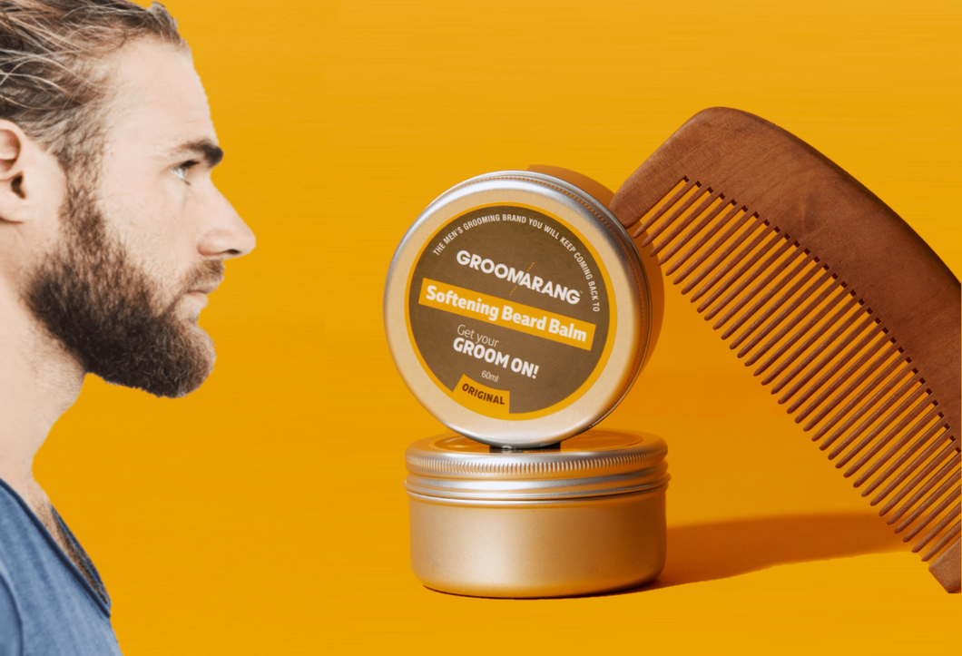Groomarang Softening Beard Balm - Sweet Almond Oil and Jojoba