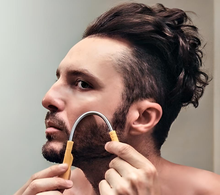 Load image into Gallery viewer, Groomarang Nunchuck - Revolutionary 2-in-1 Facial Threading and Shaving Device