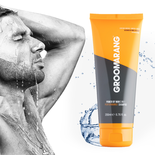Groomarang Power of Man 3 in 1 'Performance' Hair Loss Shampoo 200ml