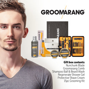 Groomarang 20 Piece Ultimate Men’s Grooming Gift Set