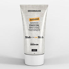 Load image into Gallery viewer, Groomarang Activated Bamboo Charcoal Teeth Whitening Toothpaste