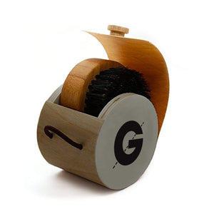 Groomarang 'O' Boar Bristle Beard Brush
