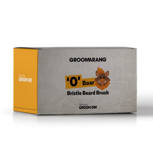 Groomarang 'O' Boar Bristle Beard Brush