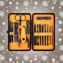 Load image into Gallery viewer, Groomarang &#39;The Ultimate&#39; 15 Piece Mens Grooming Manicure &amp; Pedicure Kit