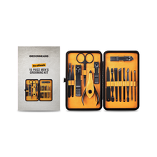 Load image into Gallery viewer, Groomarang &#39;The Ultimate&#39; 15 Piece Mens Grooming Manicure &amp; Pedicure Kit