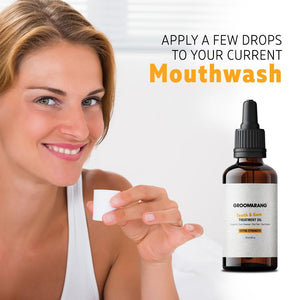Groomarang Tooth And Gum Treatment Oil 30ml - Extra Fresh and Extra Strength | FREE Postage