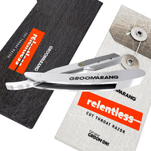 Load image into Gallery viewer, Groomarang Relentless Pro Cut Throat Razor with Blades
