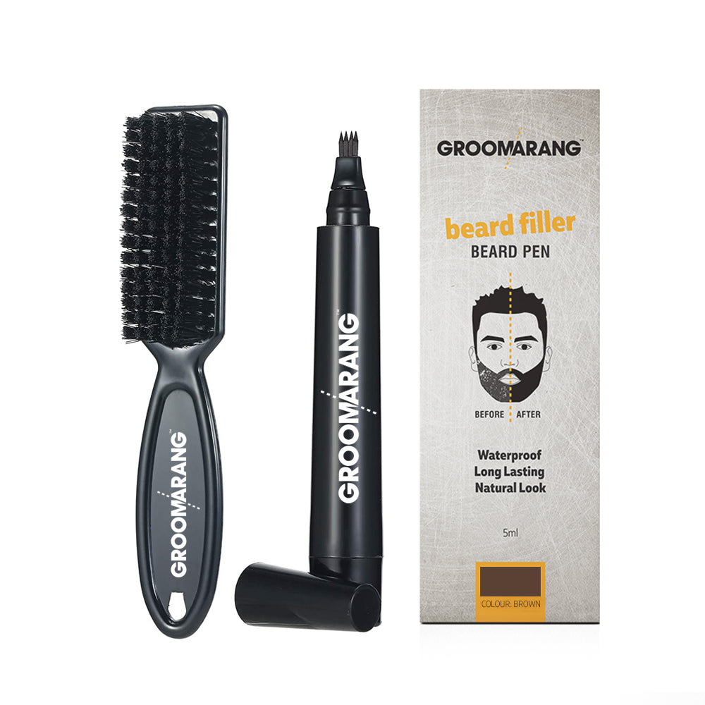 Groomarang Beard Filler Pen And Brush