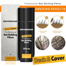 Load image into Gallery viewer, Groomarang Duck &amp; Cover Professional Keratin Hair Building Fibres 28g - Free Delivery