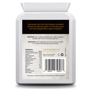 Groomarang ‘Hair of the Dog’ Hangover Cure tablets