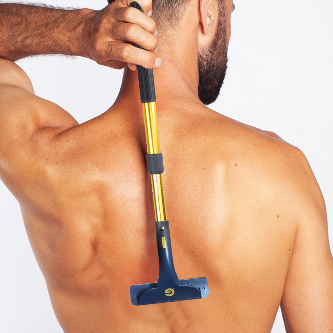 Groomarang 'Back In It' Back Shaver and Body Hair Removal Device