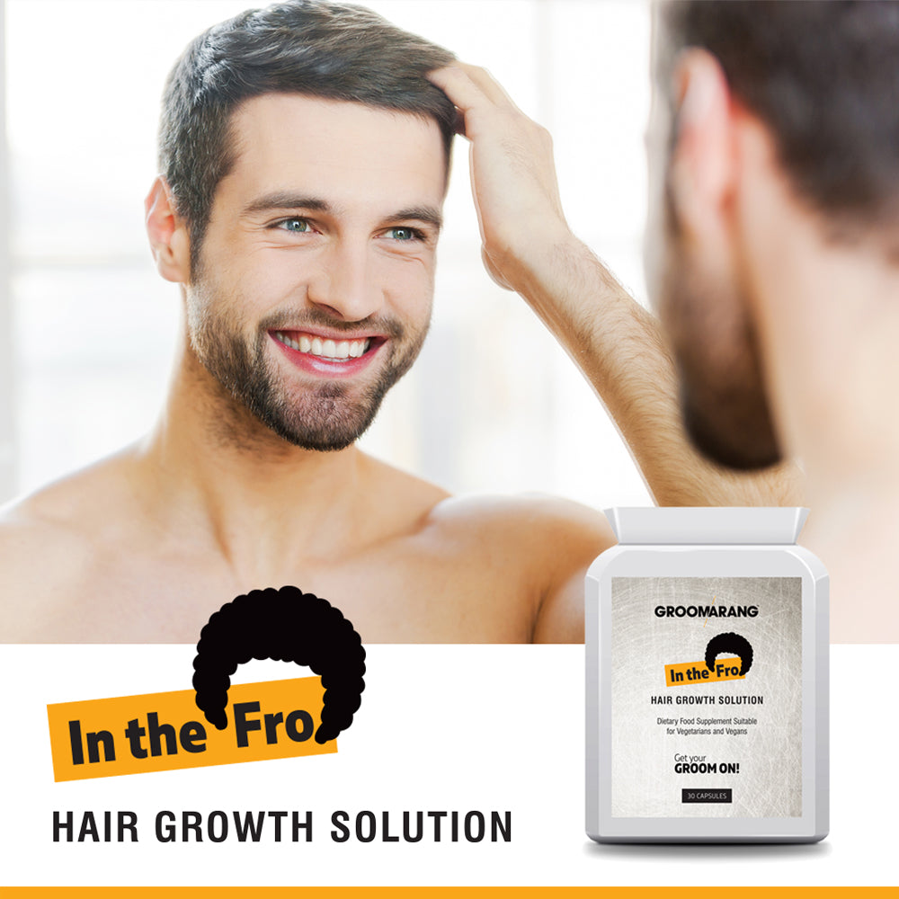 Groomarang ‘In the Fro’ Hair Growth Capsules