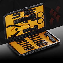 Load image into Gallery viewer, Groomarang &#39;The Ultimate&#39; 15 Piece Mens Grooming Manicure &amp; Pedicure Kit