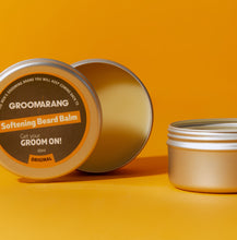Load image into Gallery viewer, Groomarang Softening Beard Balm 60ml - Enriched with Sweet Almond Oil, Jojoba, Limonene &amp; Linalool