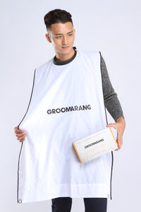 Groomarang Beard Catcher Beard Cape - Less Mess, Better Beard!