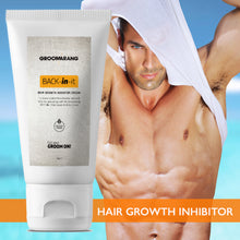 Load image into Gallery viewer, Groomarang &#39;Back in it&#39; Hair Growth Inhibitor Cream - Permanent Body and Face Hair Removal