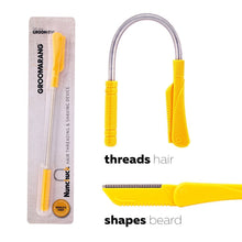 Load image into Gallery viewer, Groomarang Nunchuck - Revolutionary 2-in-1 Facial Threading and Shaving Device